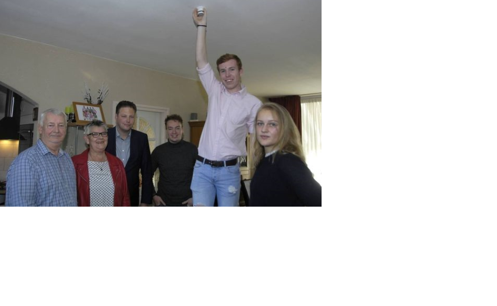 de eerste installatie is een feit